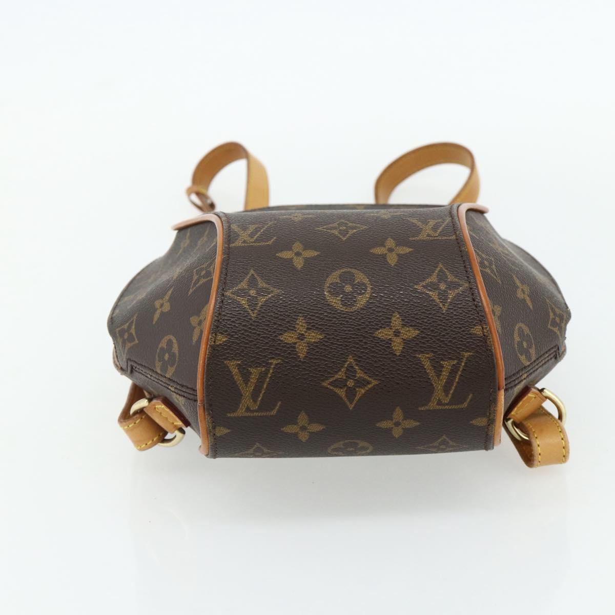 LOUIS VUITTON Monogram Ellipse Sac A Dos Shoulder Bag M51125 LV Auth 180335A