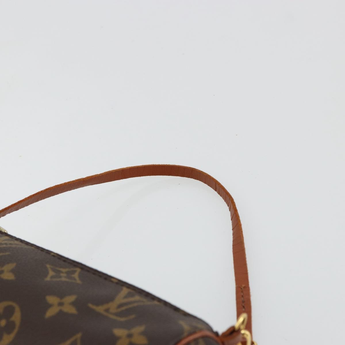 LOUIS VUITTON Monogram Papillon Pouch LV Auth 180346