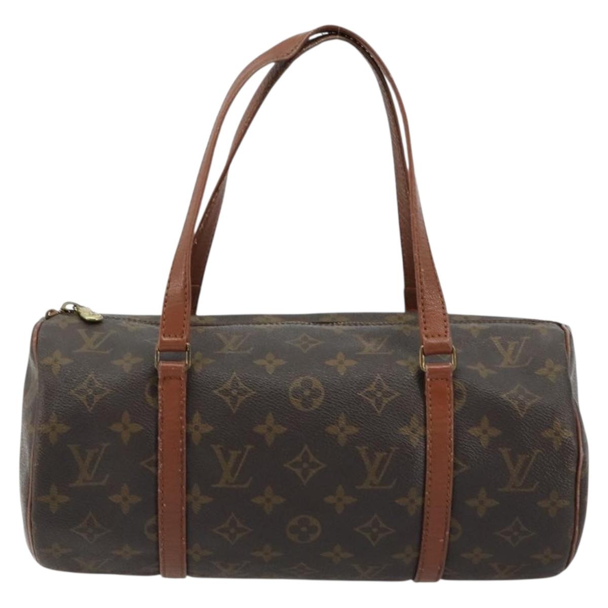 LOUIS VUITTON Monogram Papillon 30 Hand Bag M51385 LV Auth 180349