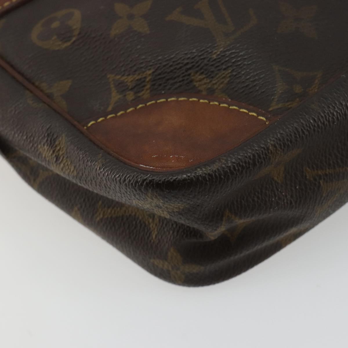 LOUIS VUITTON Monogram Compiegne 28 Clutch Bag M51845 LV Auth 180360
