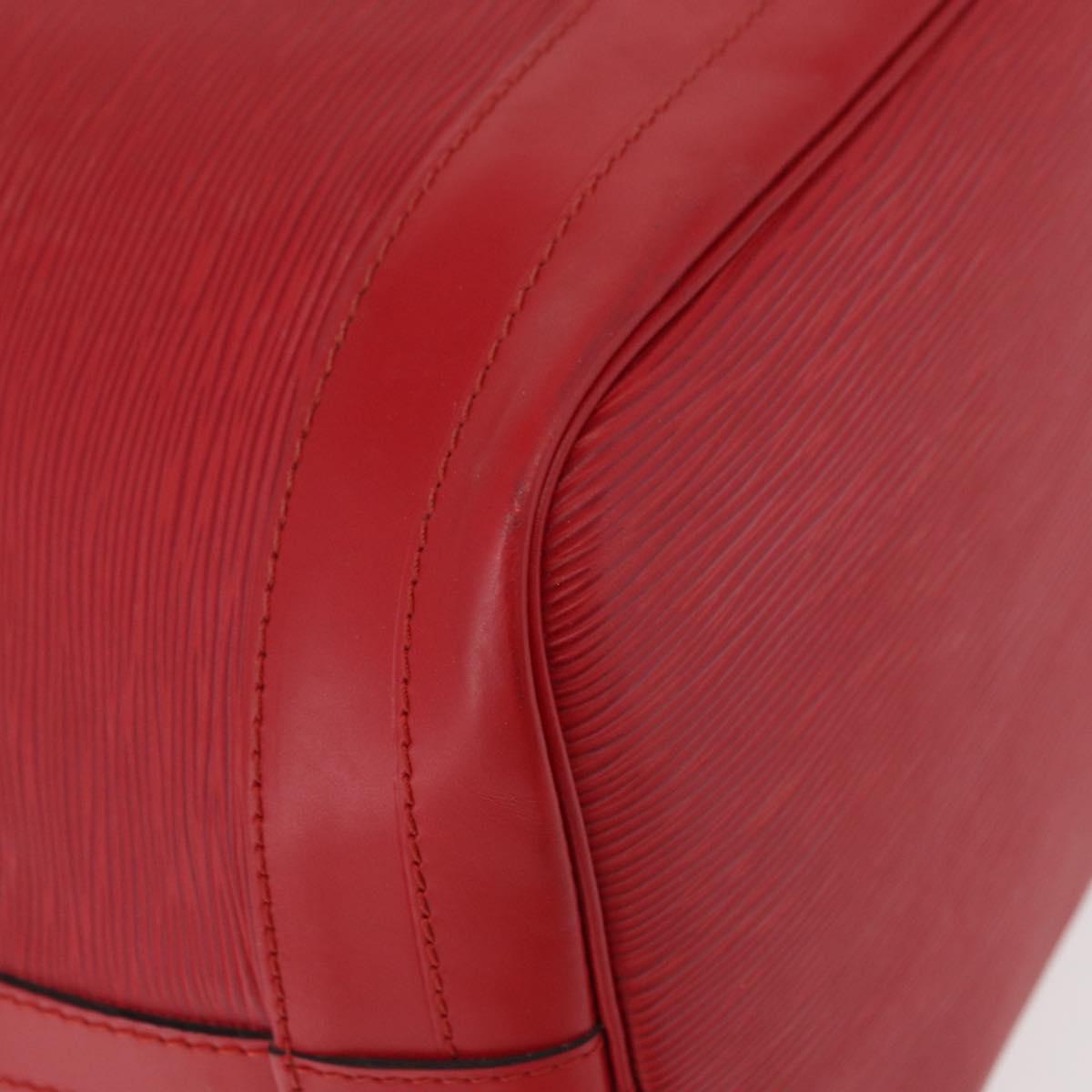 LOUIS VUITTON Epi Noe Shoulder Bag Red M44007 LV Auth 180369A