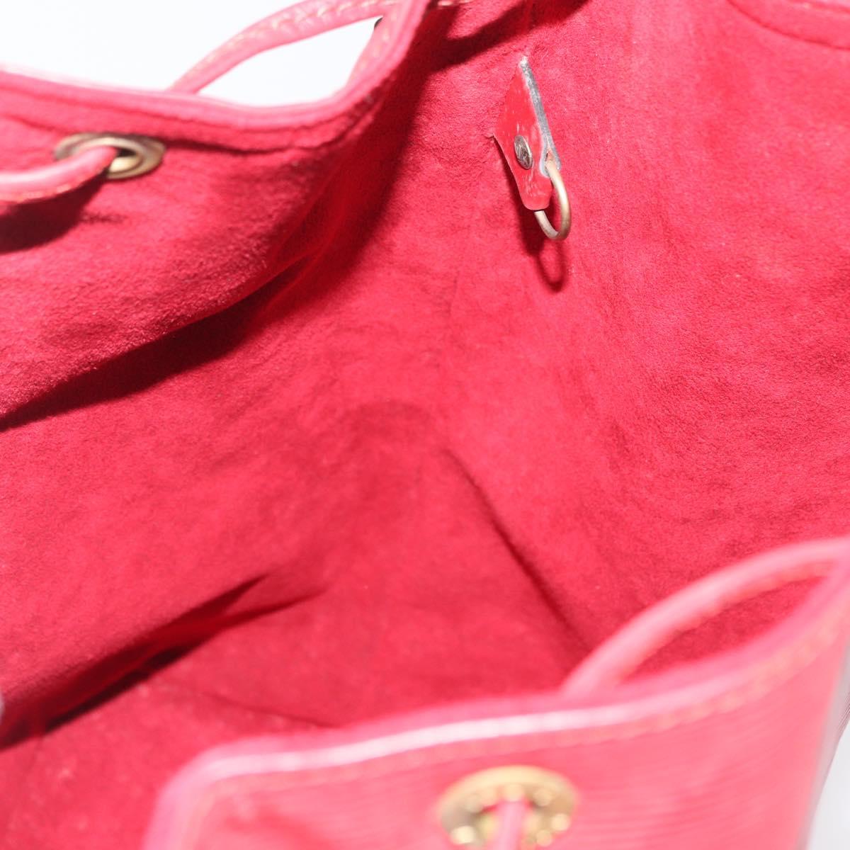 LOUIS VUITTON Epi Noe Shoulder Bag Red M44007 LV Auth 180369A