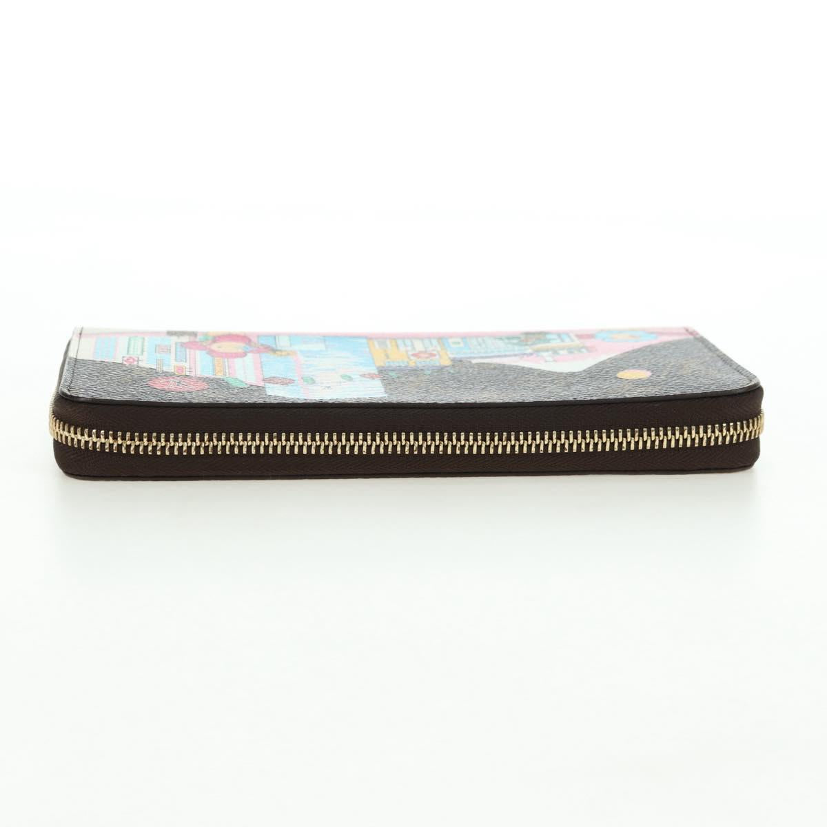 LOUIS VUITTON Monogram Vivienne Zippy Wallet Long Wallet M81630 LV Auth 180396M