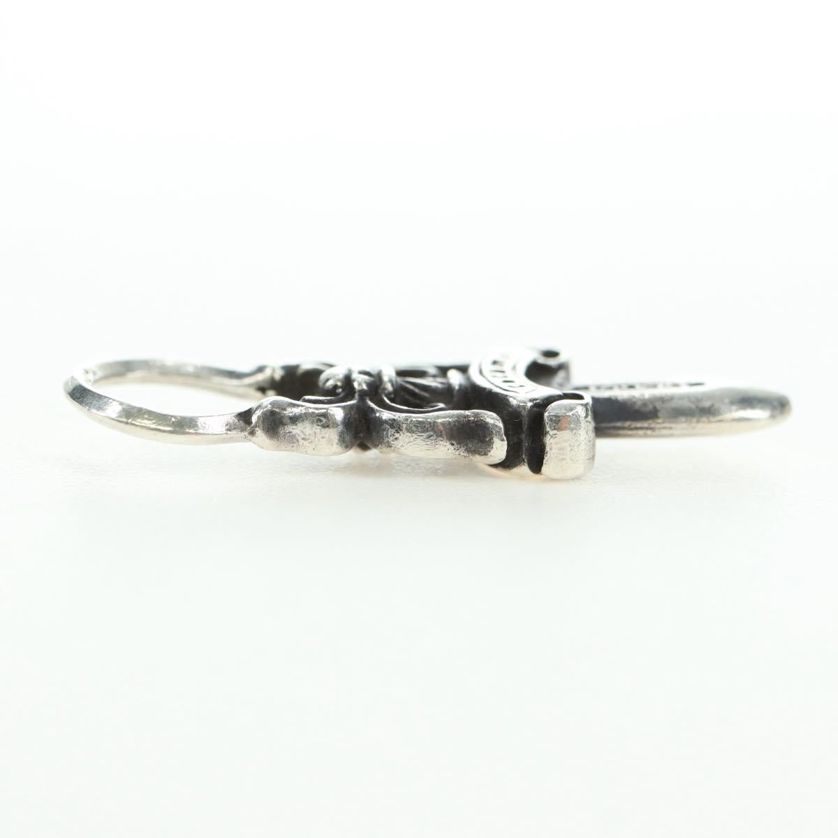 Chrome Hearts Dagger Charm Pendant Top Ag925 Silver Auth 180401M