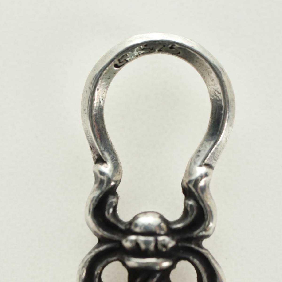 Chrome Hearts Dagger Charm Pendant Top Ag925 Silver Auth 180401M