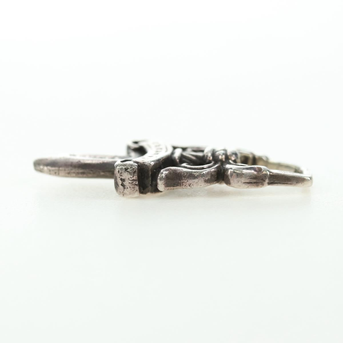 Chrome Hearts Dagger Charm Pendant Top Ag925 Silver Auth 180402M