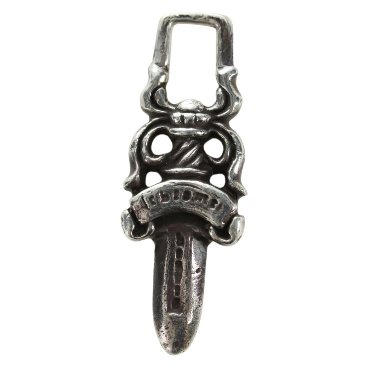 Chrome Hearts Dagger Charm Pendant Top Ag925 Silver Auth 180403M