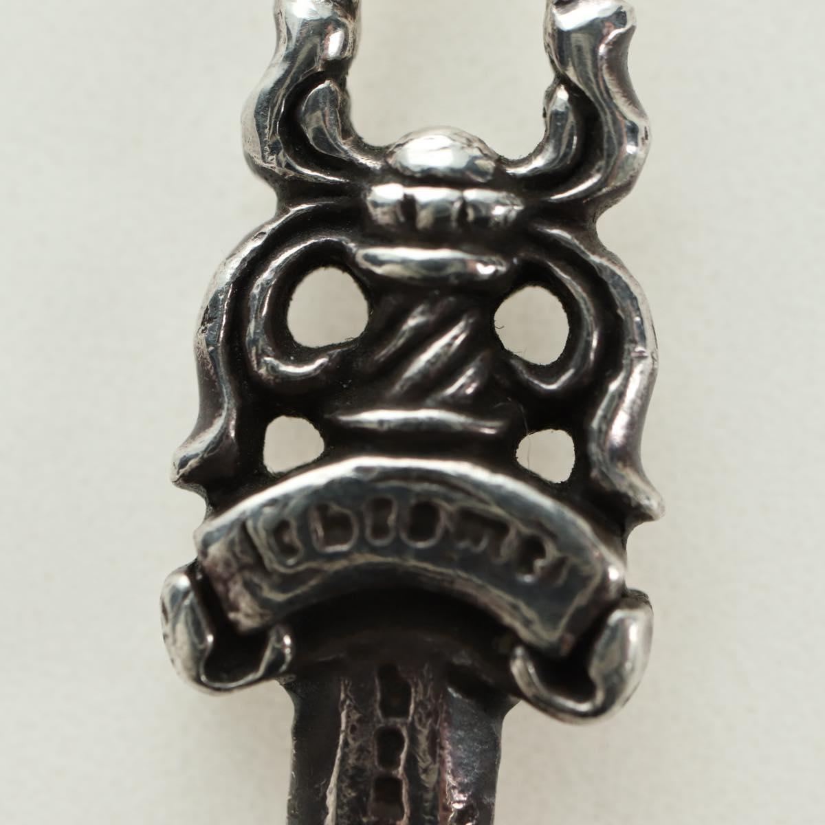 Chrome Hearts Dagger Charm Pendant Top Ag925 Silver Auth 180403M