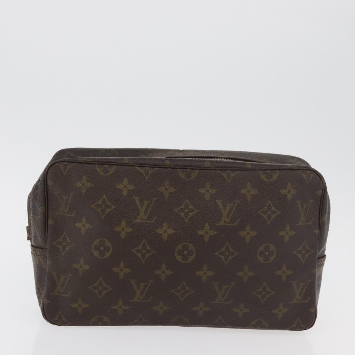 LOUIS VUITTON Monogram Clutch Bag 2 Set LV Auth 180415