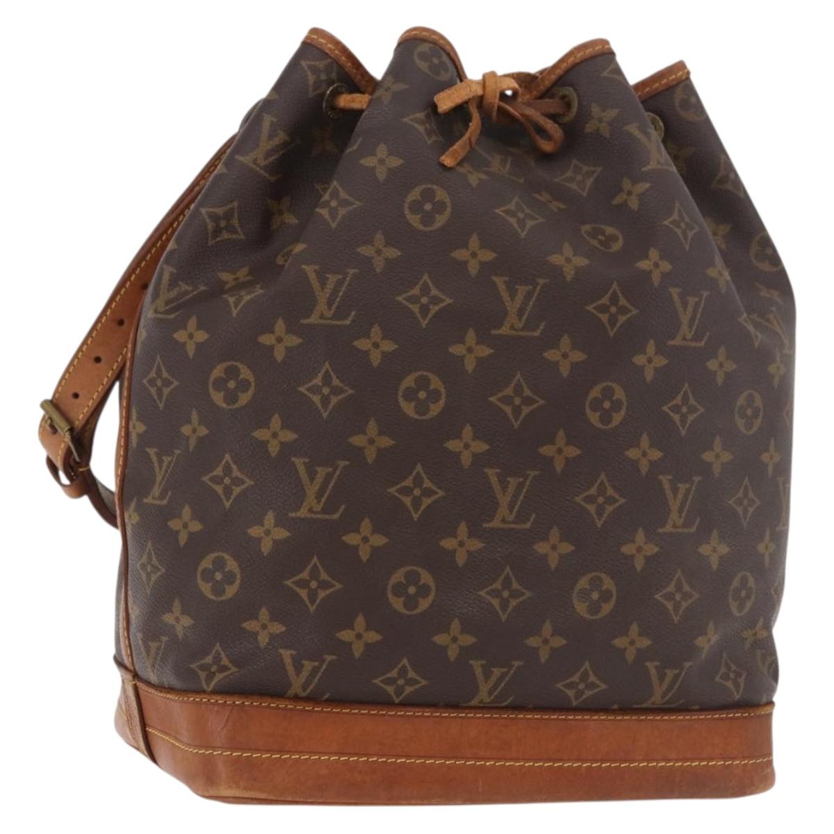 LOUIS VUITTON Monogram Noe Shoulder Bag M42224 LV Auth 180416