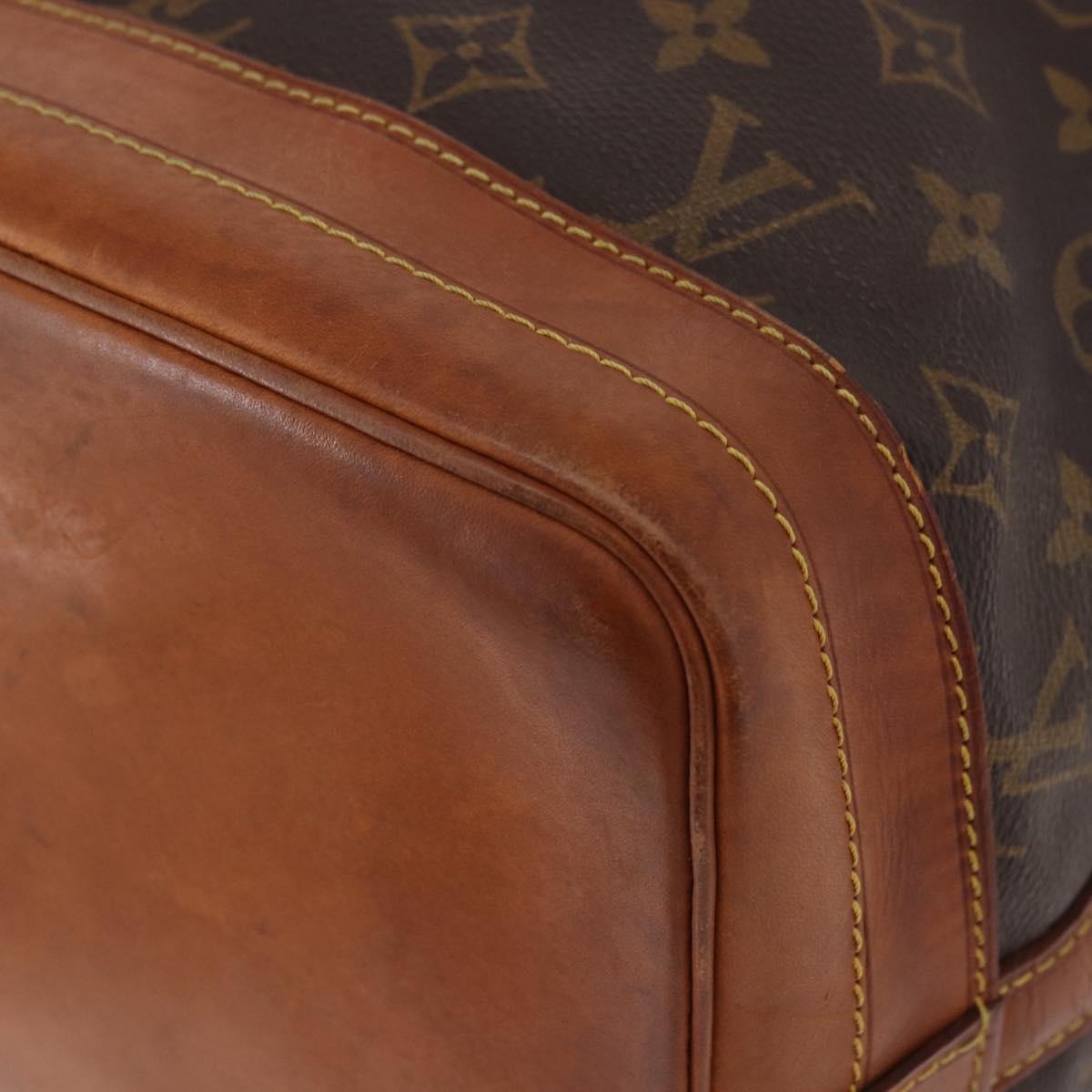 LOUIS VUITTON Monogram Noe Shoulder Bag M42224 LV Auth 180416