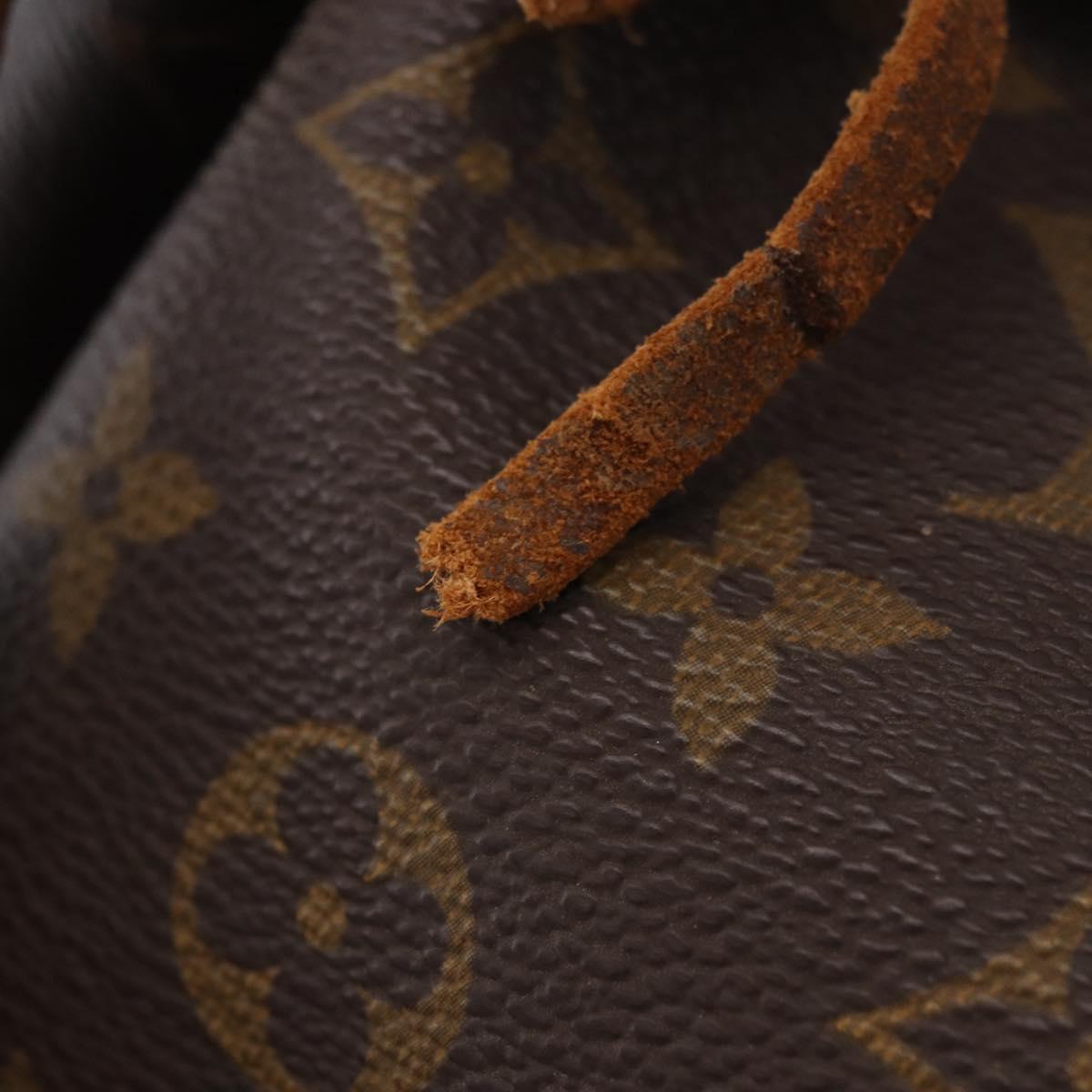 LOUIS VUITTON Monogram Noe Shoulder Bag M42224 LV Auth 180416