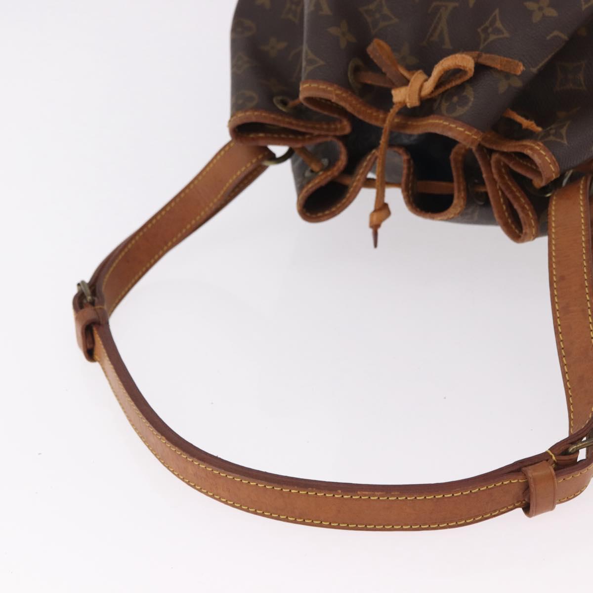 LOUIS VUITTON Monogram Noe Shoulder Bag M42224 LV Auth 180416