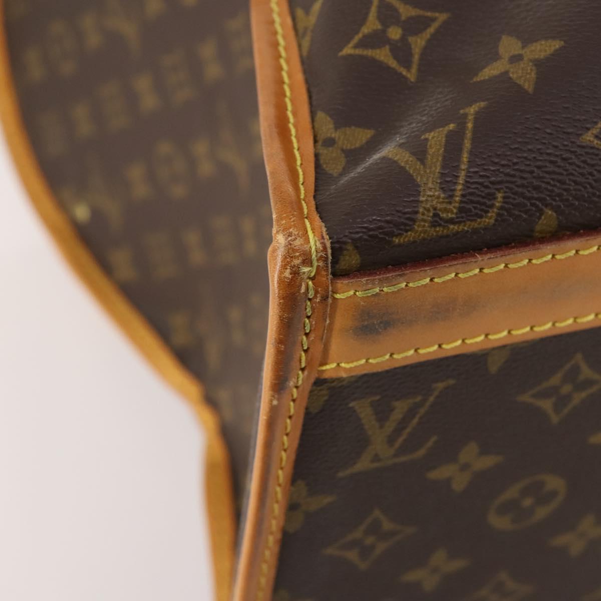 LOUIS VUITTON Monogram Sac Chasseur 55 Boston Bag M41922 LV Auth 180419