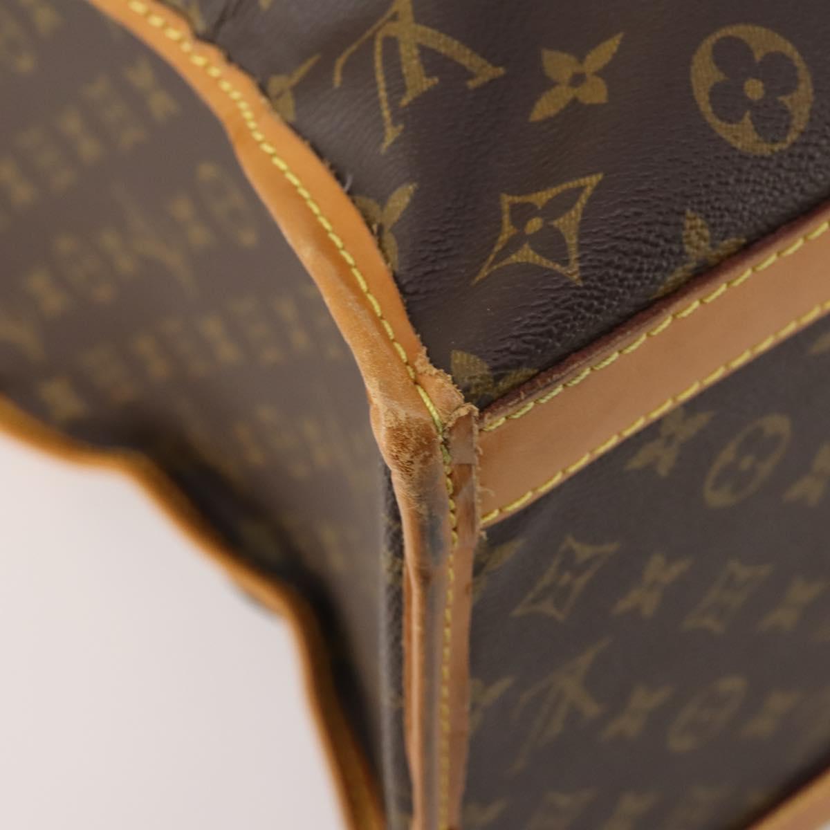 LOUIS VUITTON Monogram Sac Chasseur 55 Boston Bag M41922 LV Auth 180419