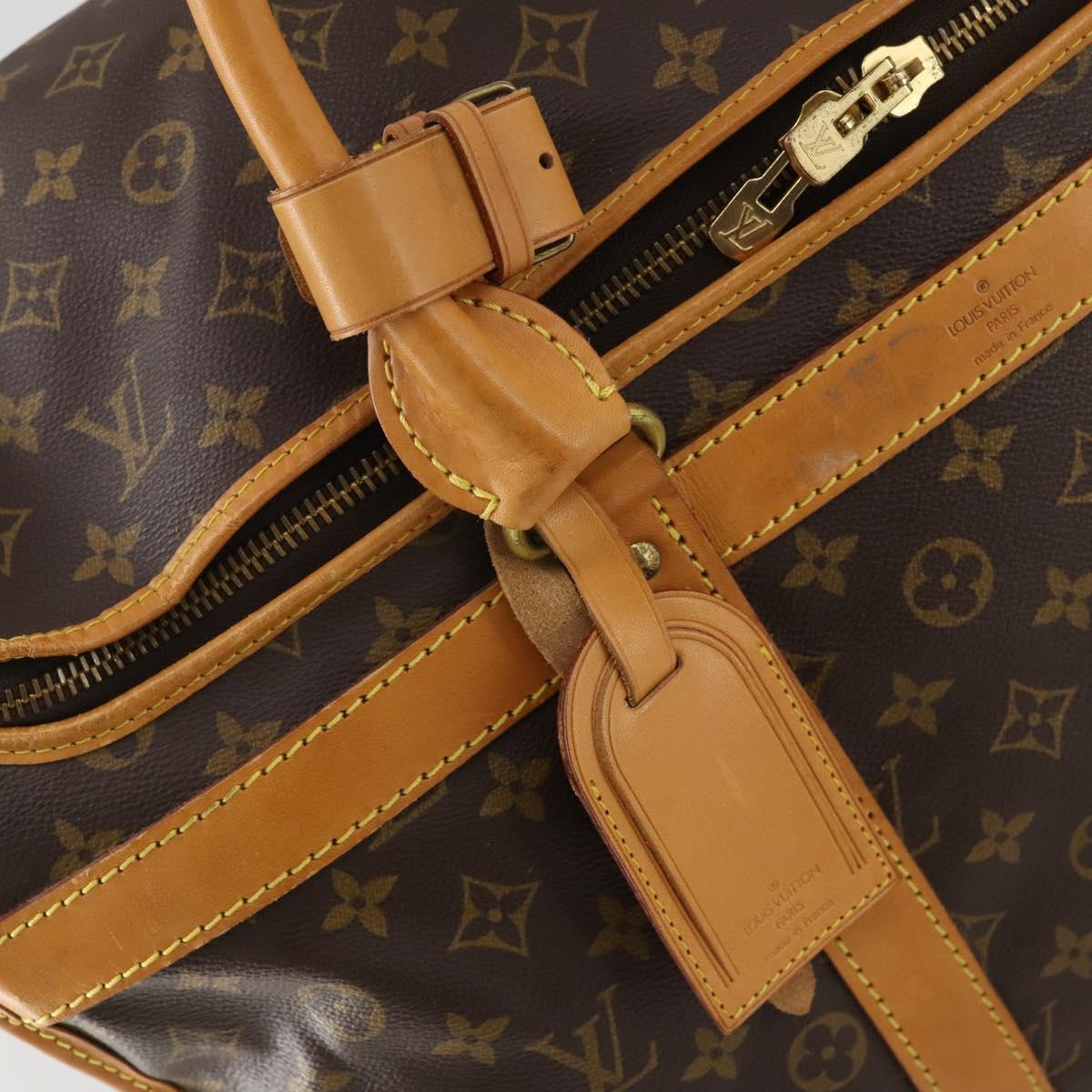 LOUIS VUITTON Monogram Sac Chasseur 55 Boston Bag M41922 LV Auth 180419