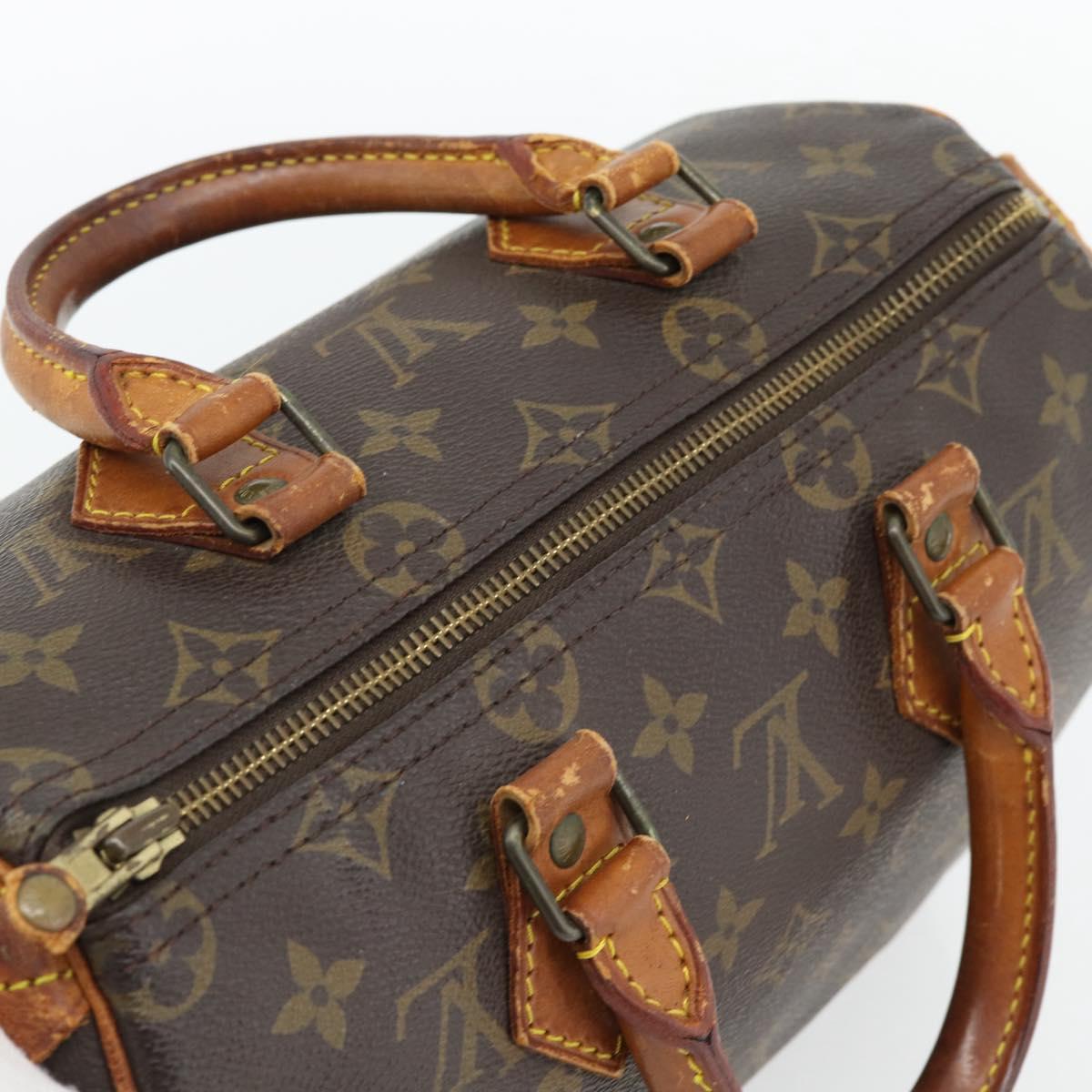 LOUIS VUITTON Monogram Speedy 25 Hand Bag M41528 LV Auth 180421