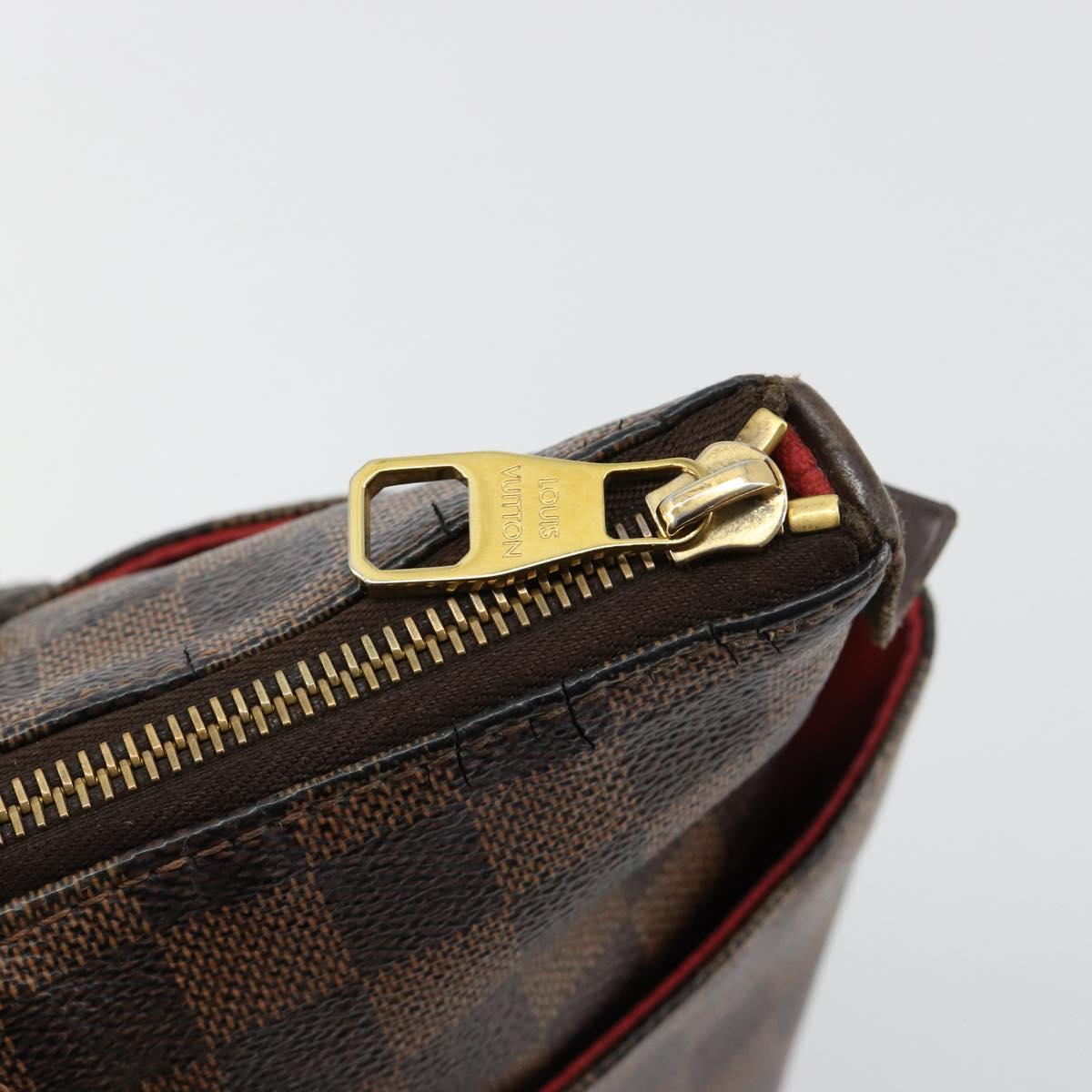 LOUIS VUITTON Damier Ebene Totally PM Tote Bag N41282 LV Auth 180448