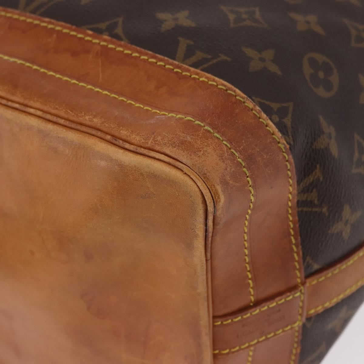 LOUIS VUITTON Monogram Noe Shoulder Bag M42224 LV Auth 180454