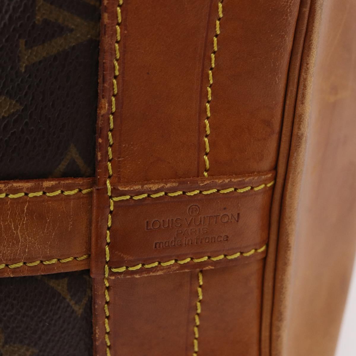 LOUIS VUITTON Monogram Noe Shoulder Bag M42224 LV Auth 180454