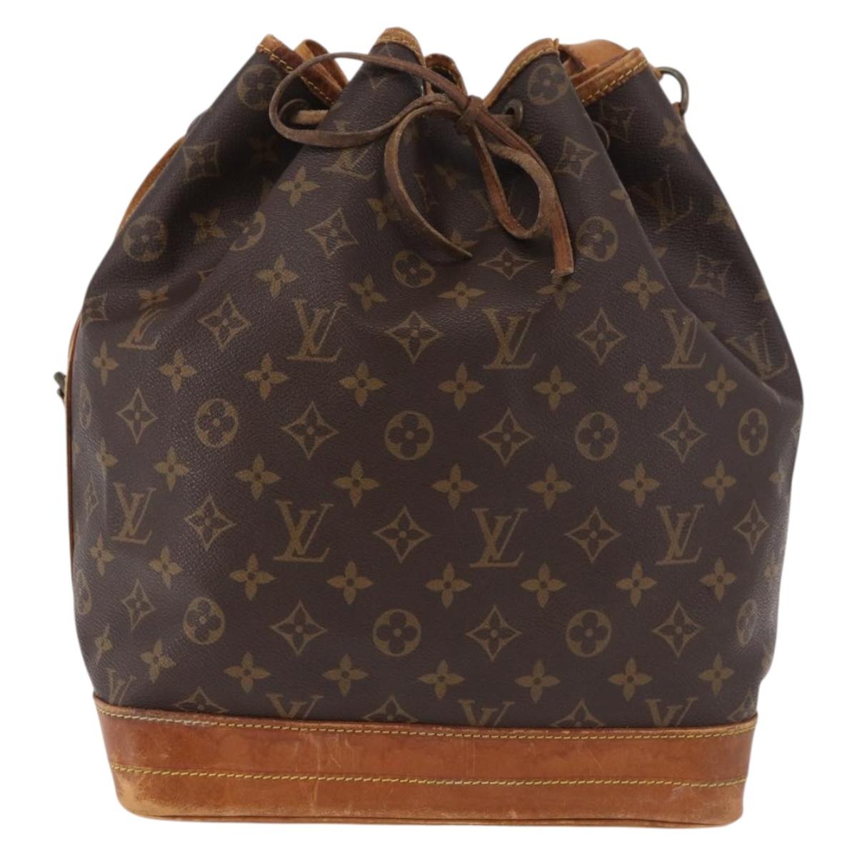 LOUIS VUITTON Monogram Noe Shoulder Bag M42224 LV Auth 180454