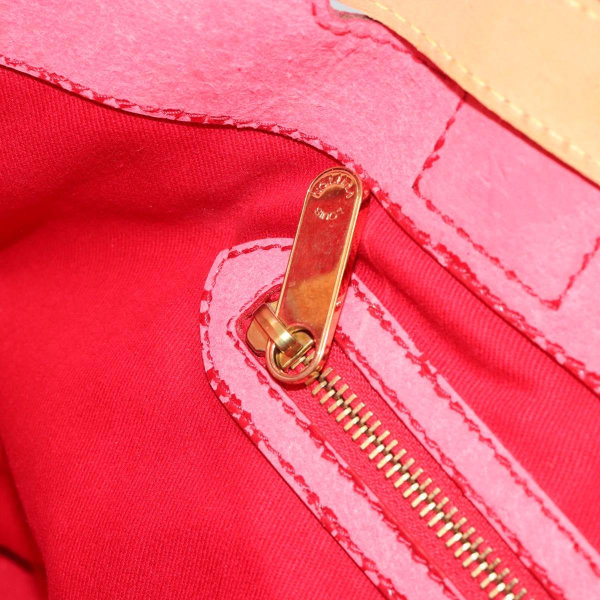 LOUIS VUITTON Monogram Ruby Neo Bucket Tote Bag Red M95613 LV Auth 180461