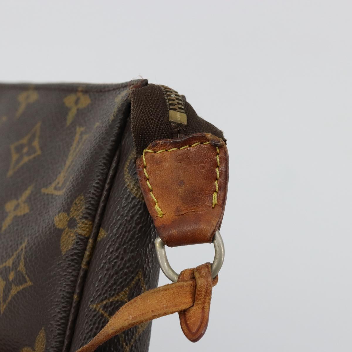 LOUIS VUITTON Monogram Pochette Accessoires Pouch M51980 LV Auth 180466