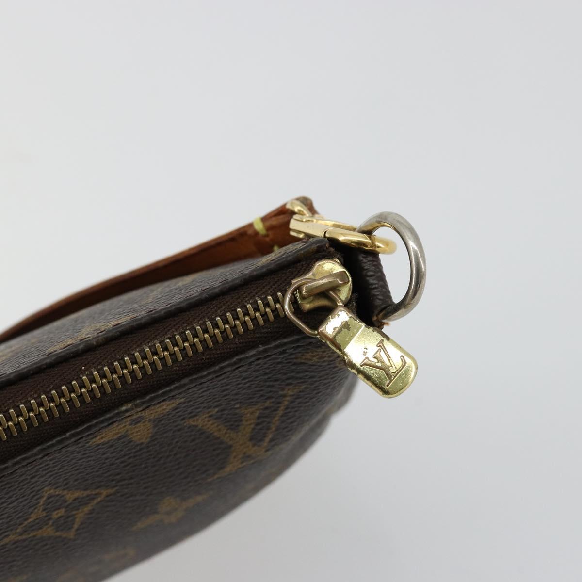LOUIS VUITTON Monogram Pochette Accessoires Pouch M51980 LV Auth 180466