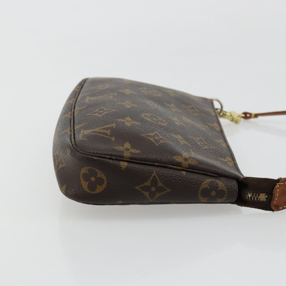 LOUIS VUITTON Monogram Pochette Accessoires Pouch M51980 LV Auth 180466