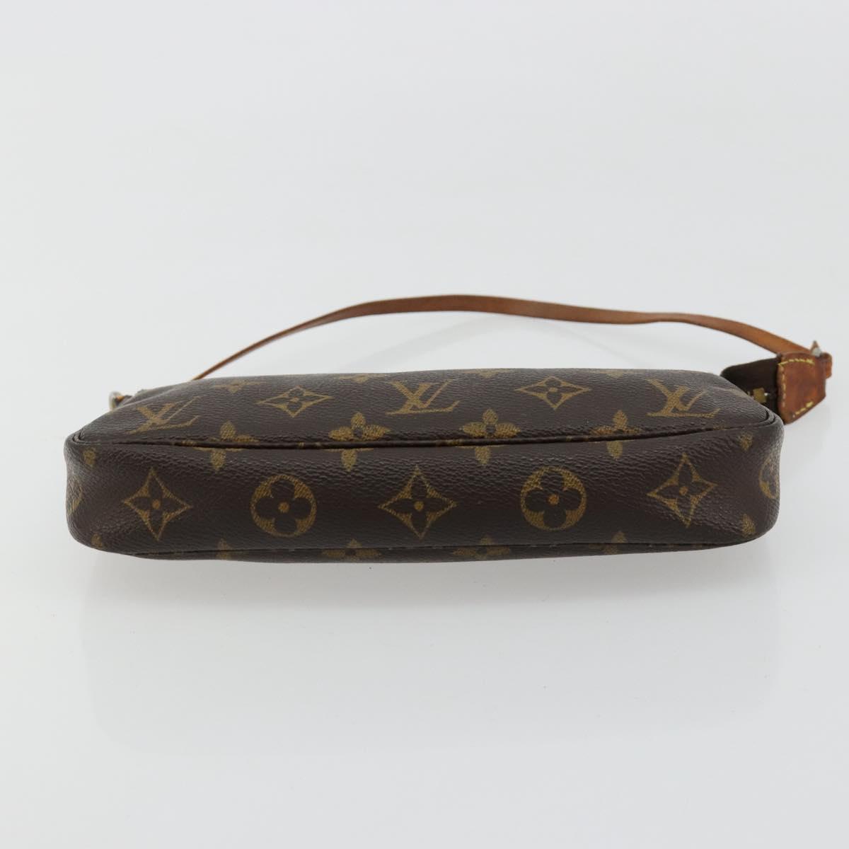 LOUIS VUITTON Monogram Pochette Accessoires Pouch M51980 LV Auth 180466