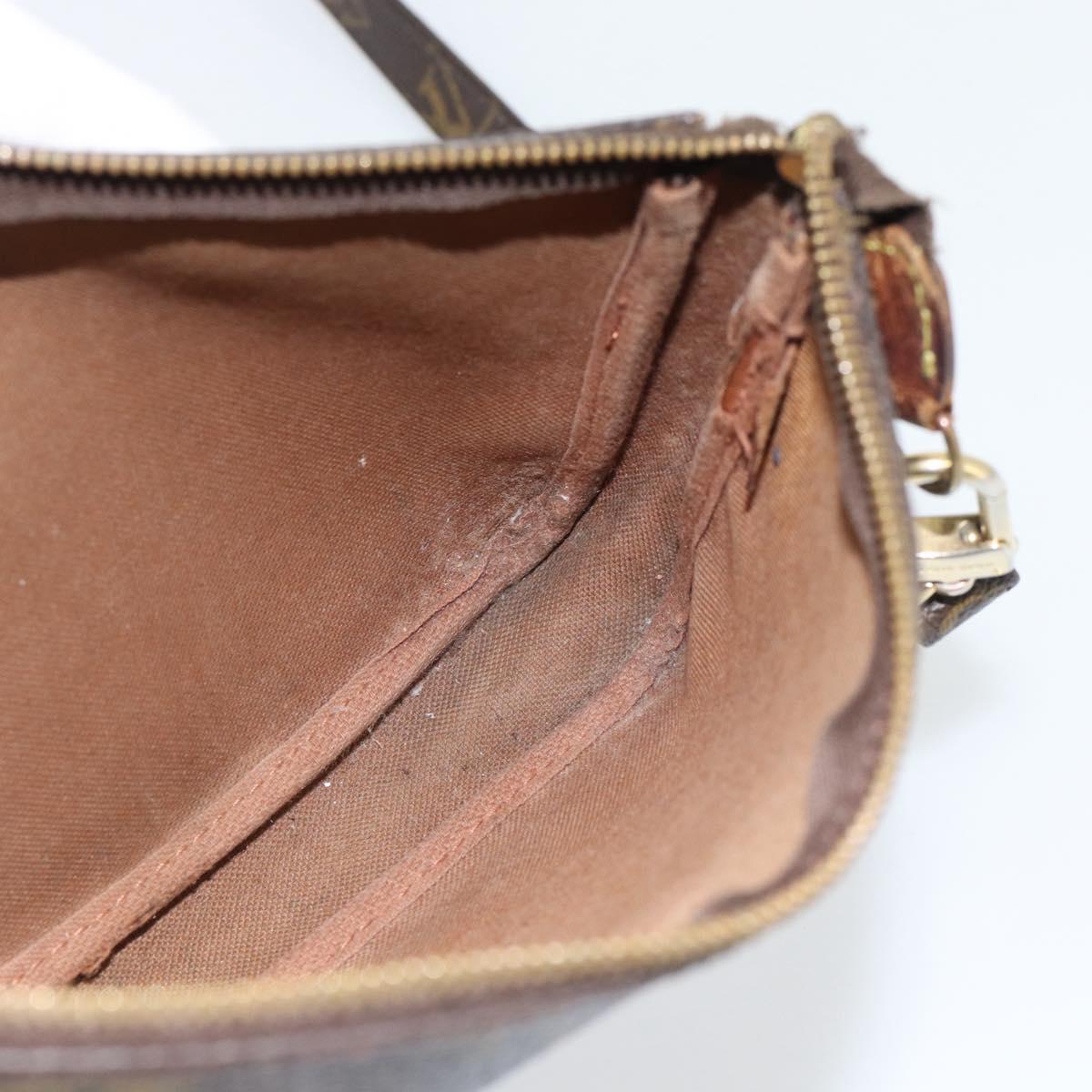 LOUIS VUITTON Monogram Pochette Accessoires Pouch M51980 LV Auth 180472