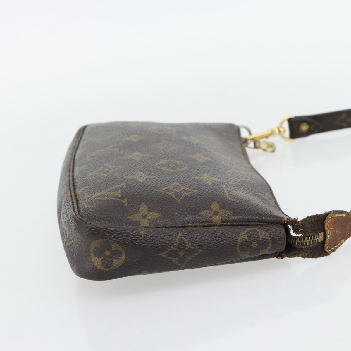 LOUIS VUITTON Monogram Pochette Accessoires Pouch M51980 LV Auth 180472