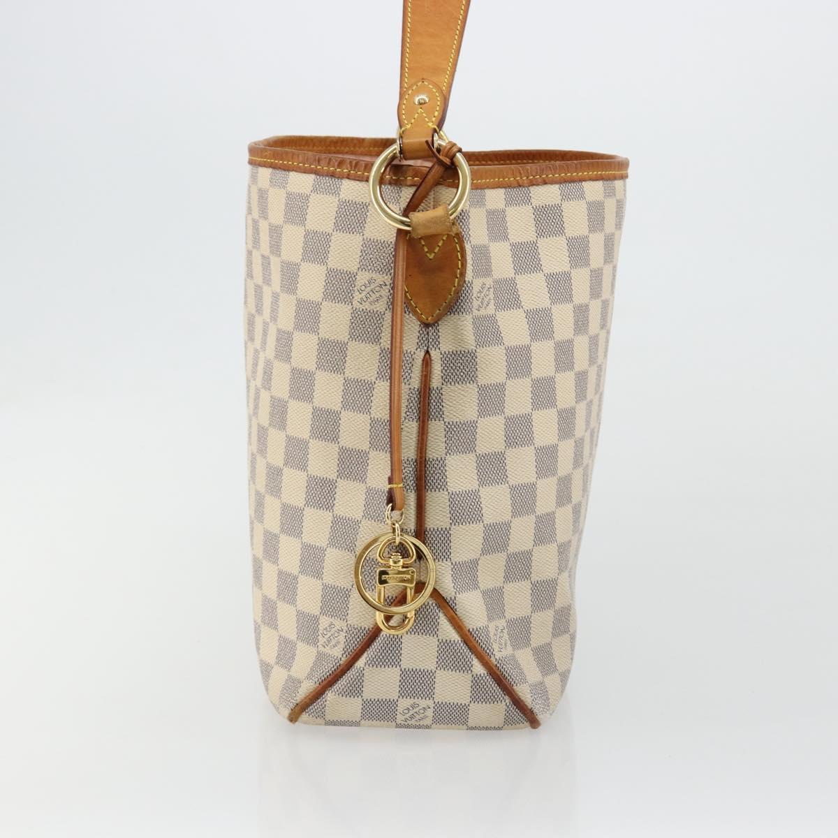 LOUIS VUITTON Damier Azur Delightful PM Shoulder Bag N41447 LV Auth 180475A