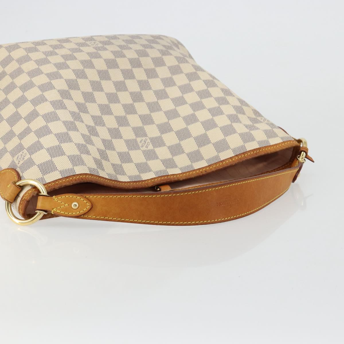 LOUIS VUITTON Damier Azur Delightful PM Shoulder Bag N41447 LV Auth 180475A