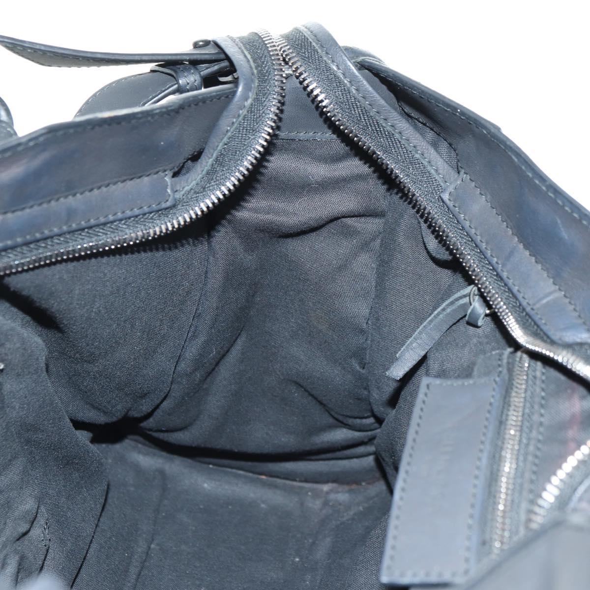 BALENCIAGA The City Hand Bag Nylon 2way Black 115748 Auth 180488SAM