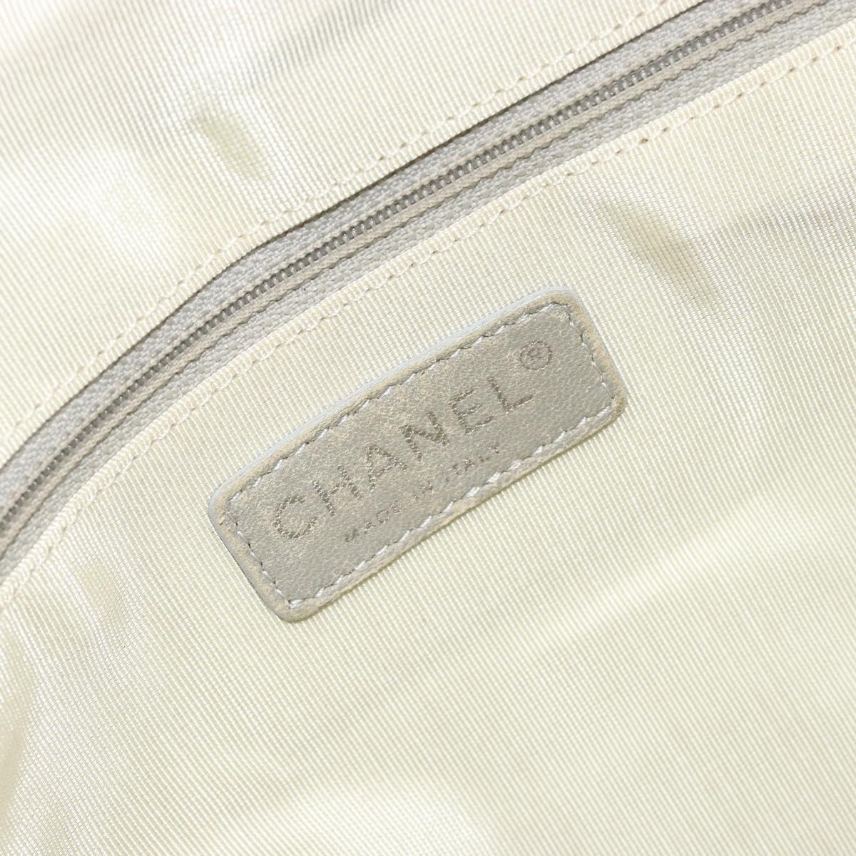 CHANEL COCO Mark Chain Shoulder Bag Denim Black Silver CC Auth 180492SAV