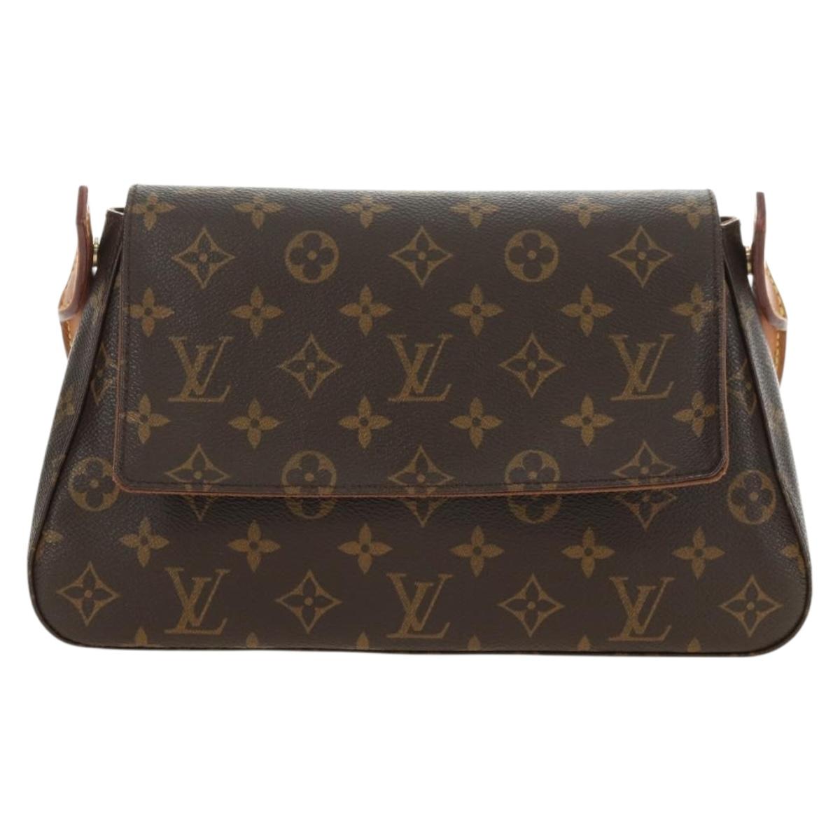 LOUIS VUITTON Monogram Mini Looping Shoulder Bag M51147 LV Auth 180516SAM