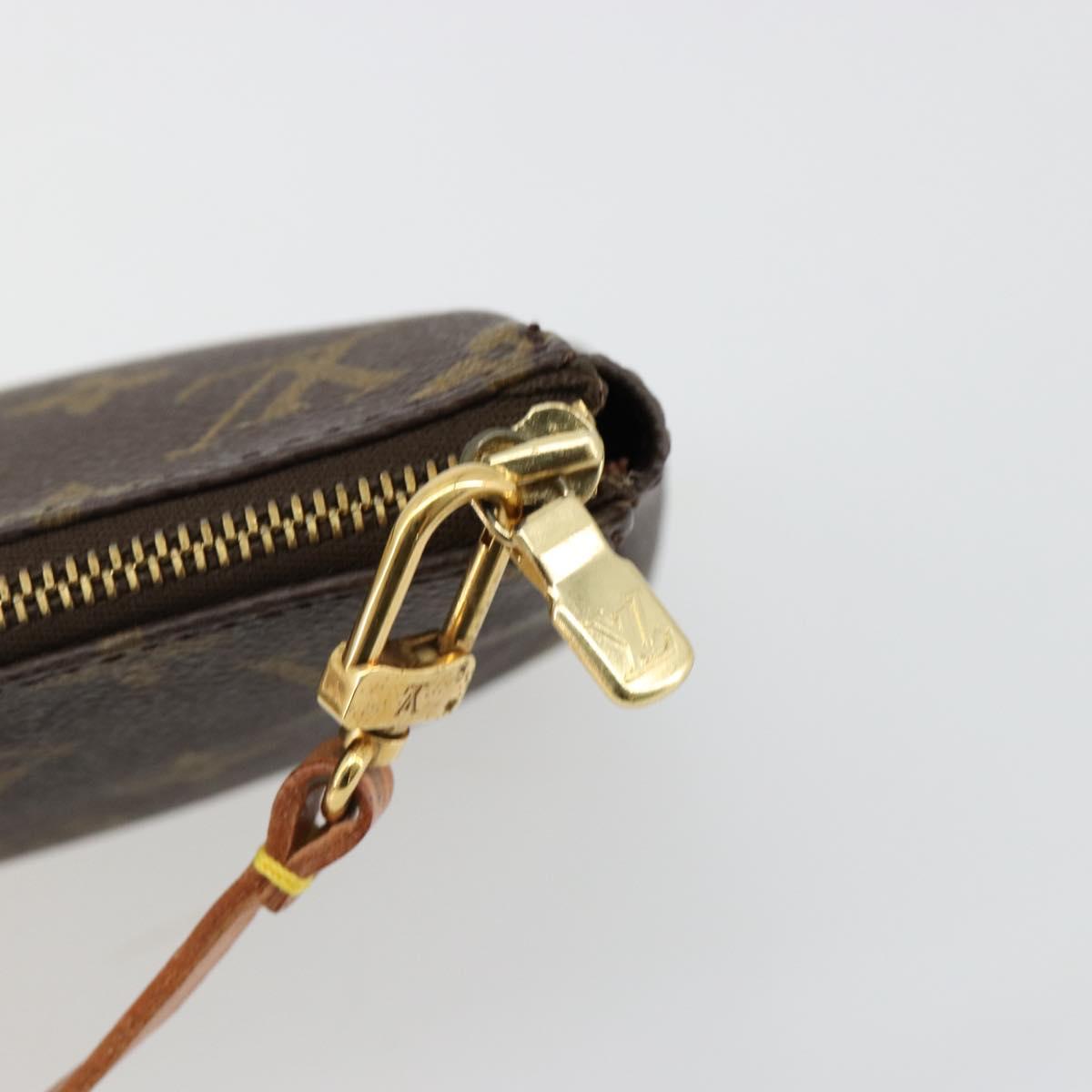 LOUIS VUITTON Monogram Pochette Accessoires Pouch M51980 LV Auth 180530V