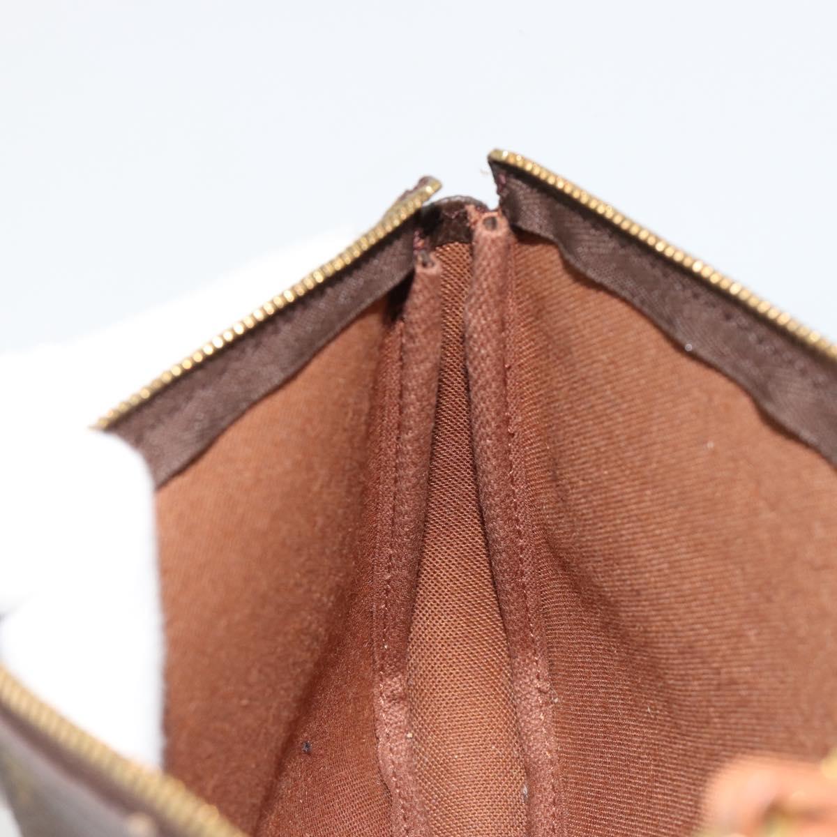 LOUIS VUITTON Monogram Pochette Accessoires Pouch M51980 LV Auth 180530V