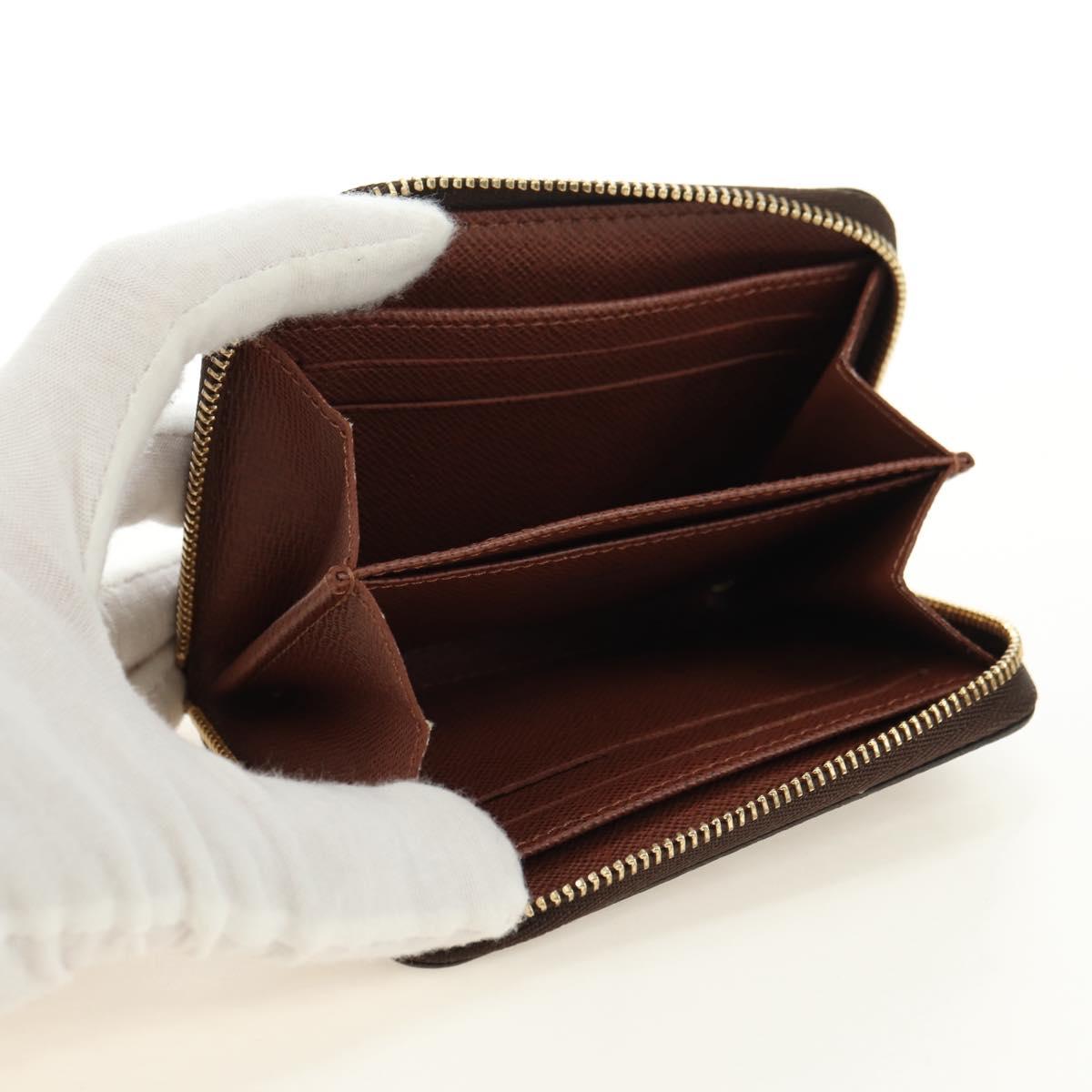 LOUIS VUITTON Monogram Zippy Coin Purse Coin Purse M60067 LV Auth 180540M