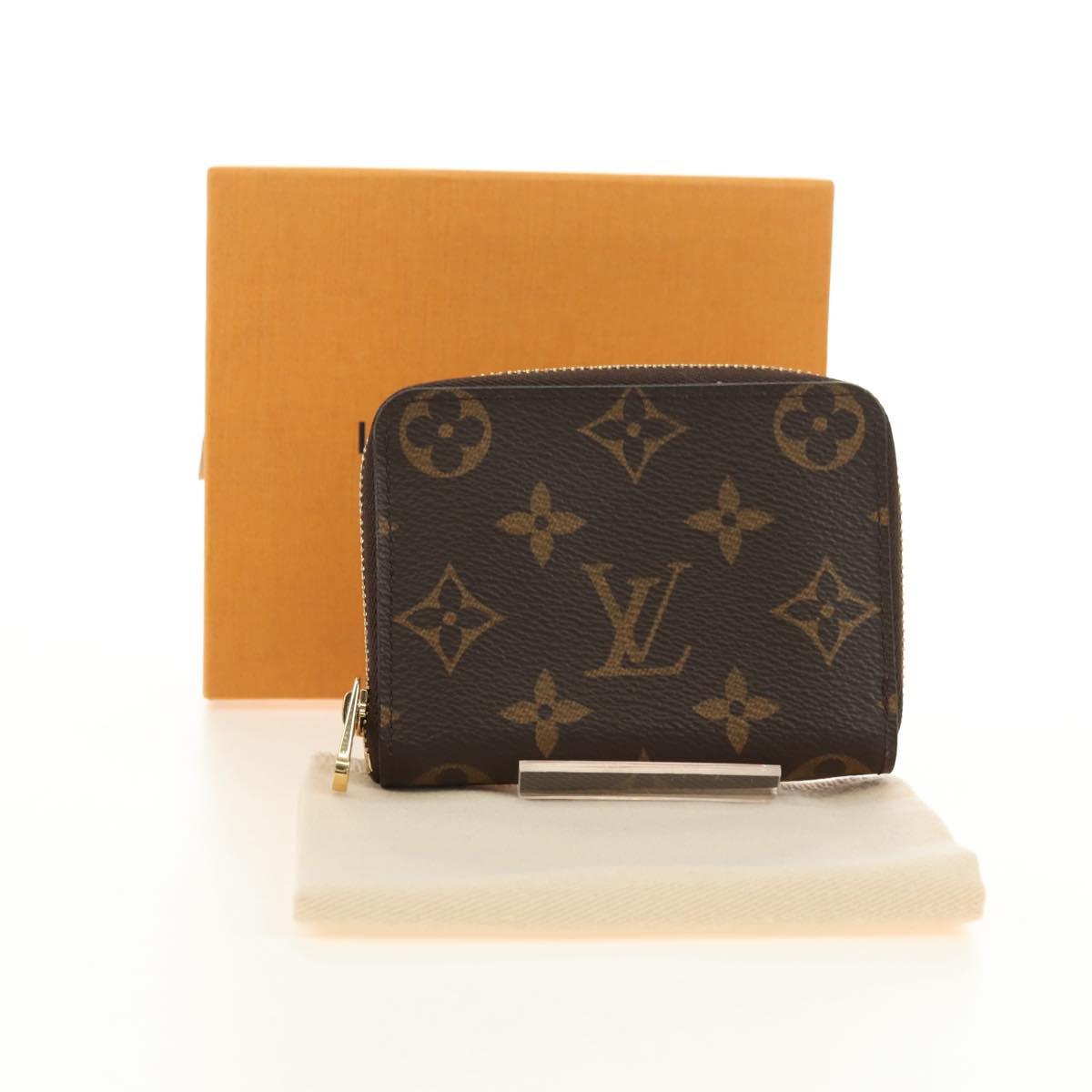 LOUIS VUITTON Monogram Zippy Coin Purse Coin Purse M60067 LV Auth 180540M