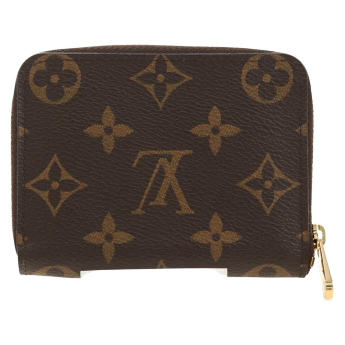 LOUIS VUITTON Monogram Zippy Coin Purse Coin Purse M60067 LV Auth 180540M