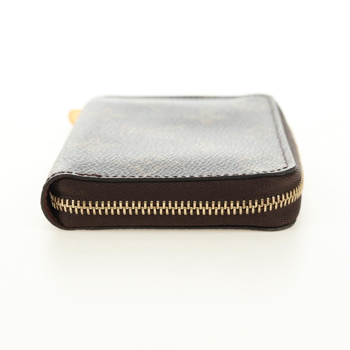 LOUIS VUITTON Monogram Zippy Coin Purse Coin Purse M60067 LV Auth 180540M