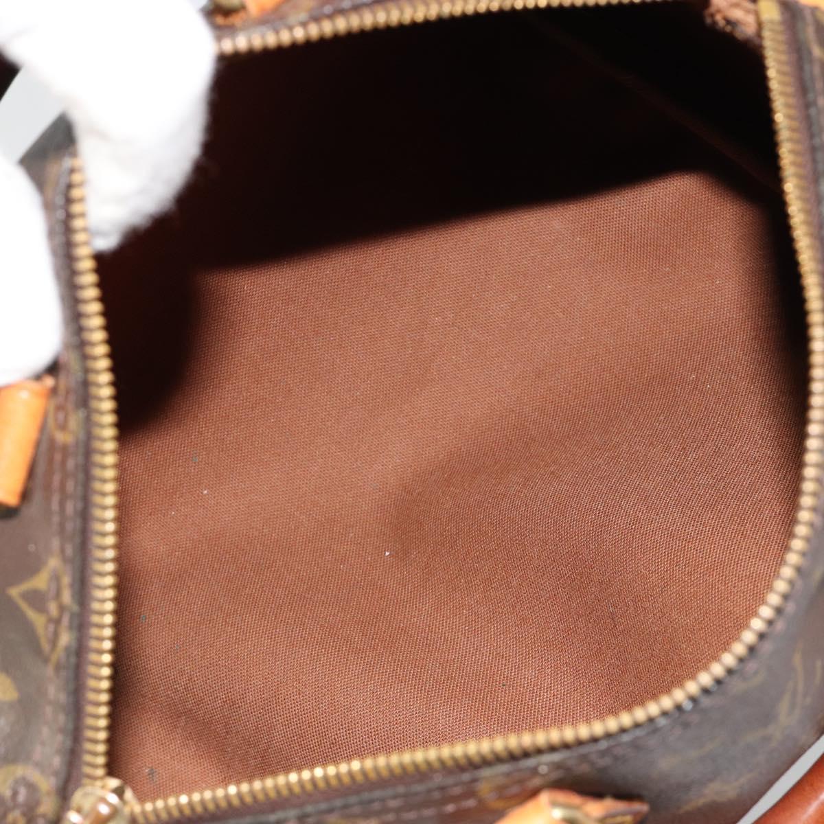 LOUIS VUITTON Monogram Speedy 25 Hand Bag M41528 LV Auth 180577