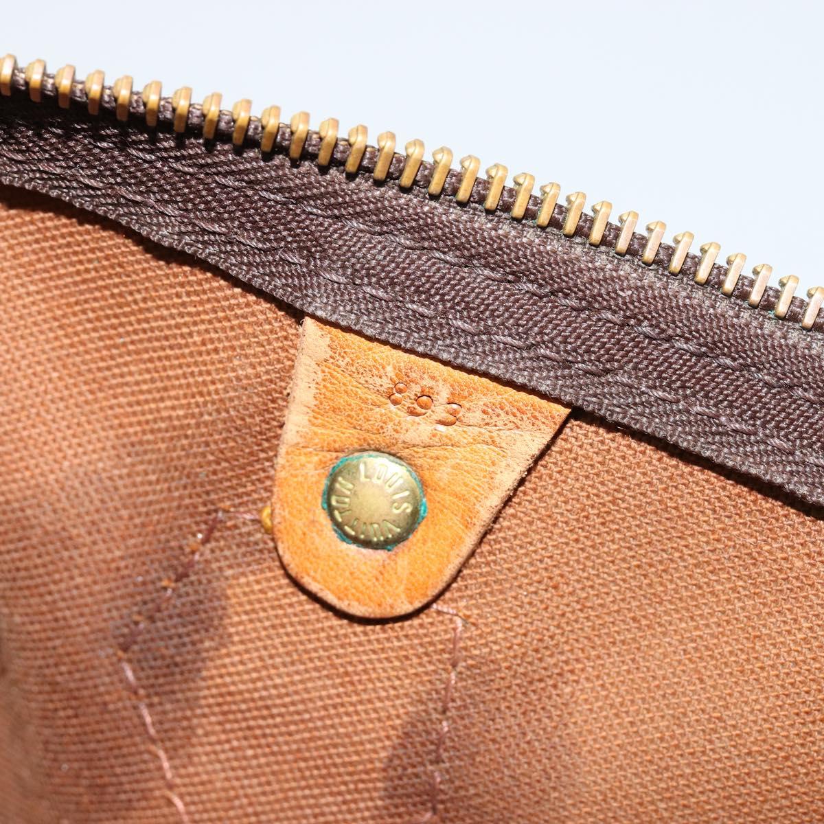 LOUIS VUITTON Monogram Speedy 25 Hand Bag M41528 LV Auth 180577