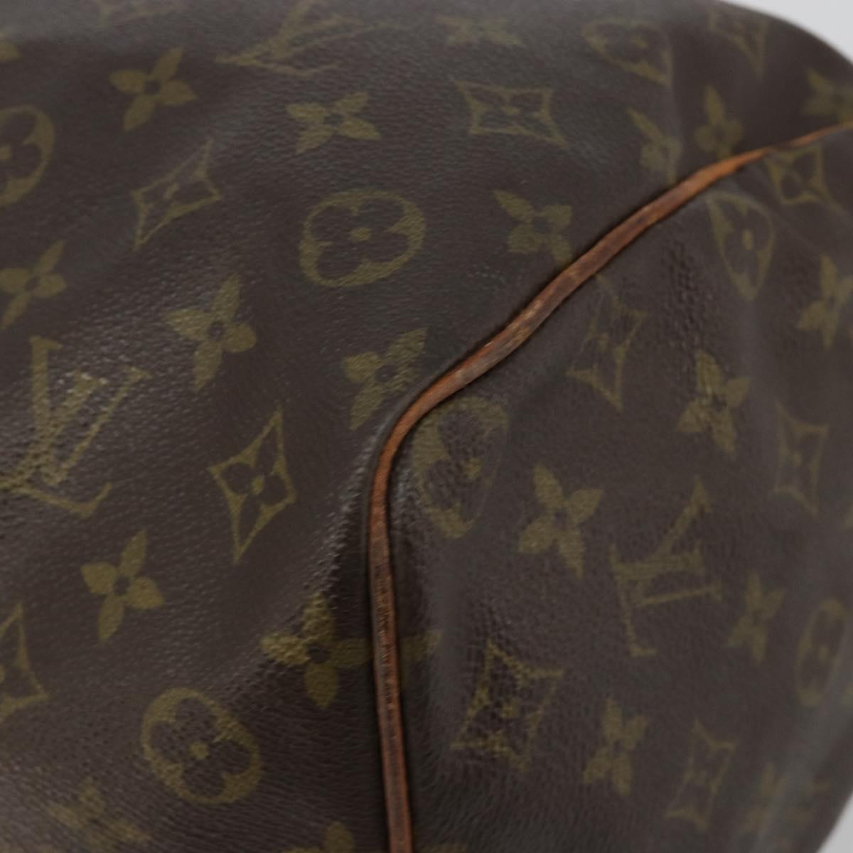 LOUIS VUITTON Monogram Speedy 35 Hand Bag M41524 LV Auth 180585