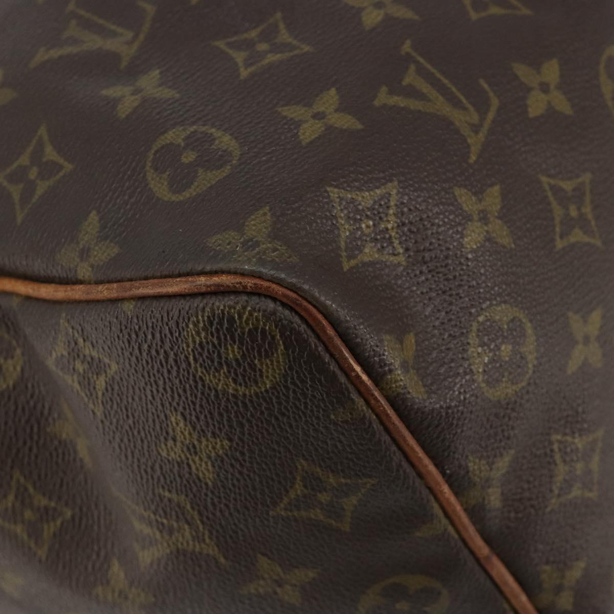 LOUIS VUITTON Monogram Speedy 35 Hand Bag M41524 LV Auth 180585