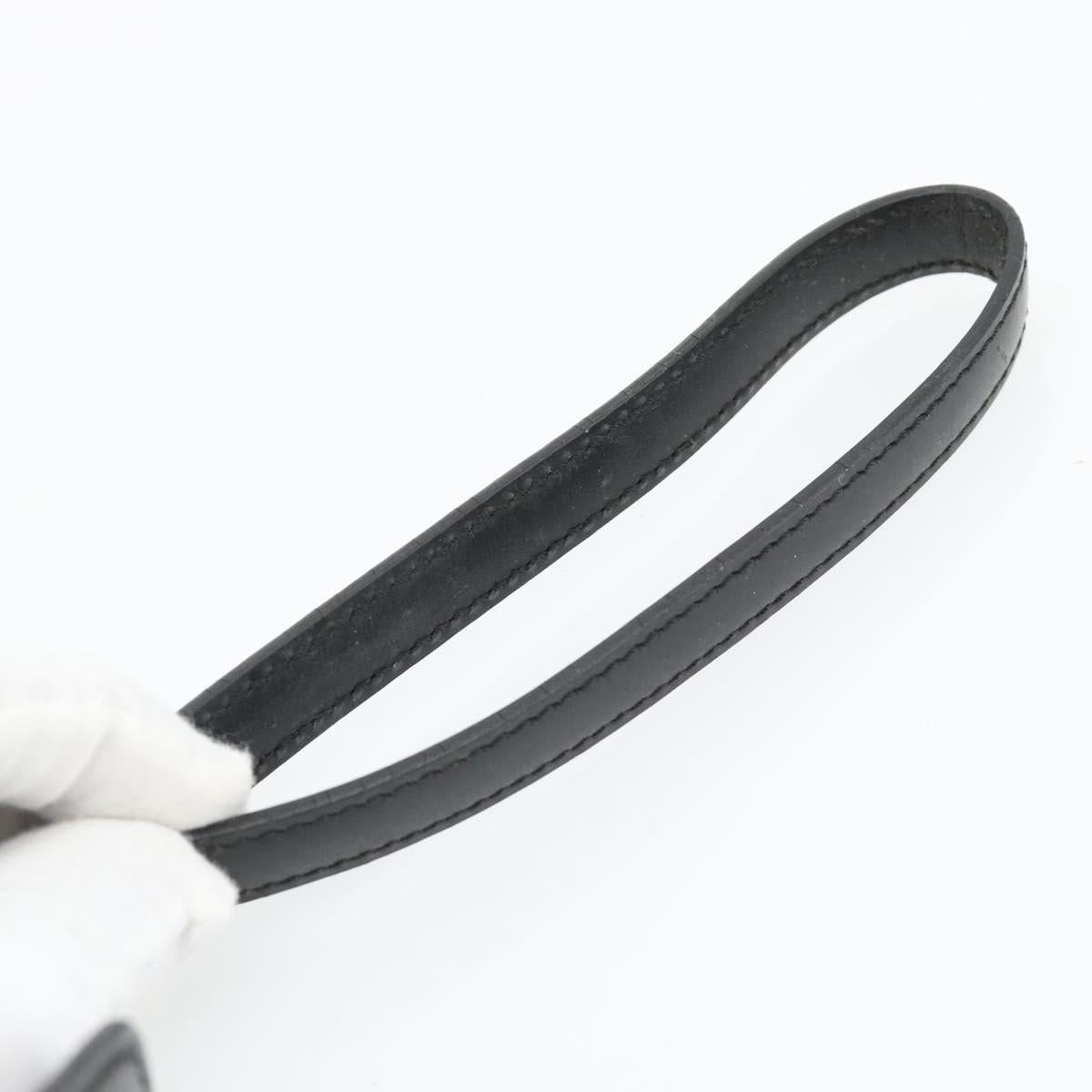 LOUIS VUITTON Epi Serie Dragonne Clutch Bag Black Noir M52612 LV Auth 180593