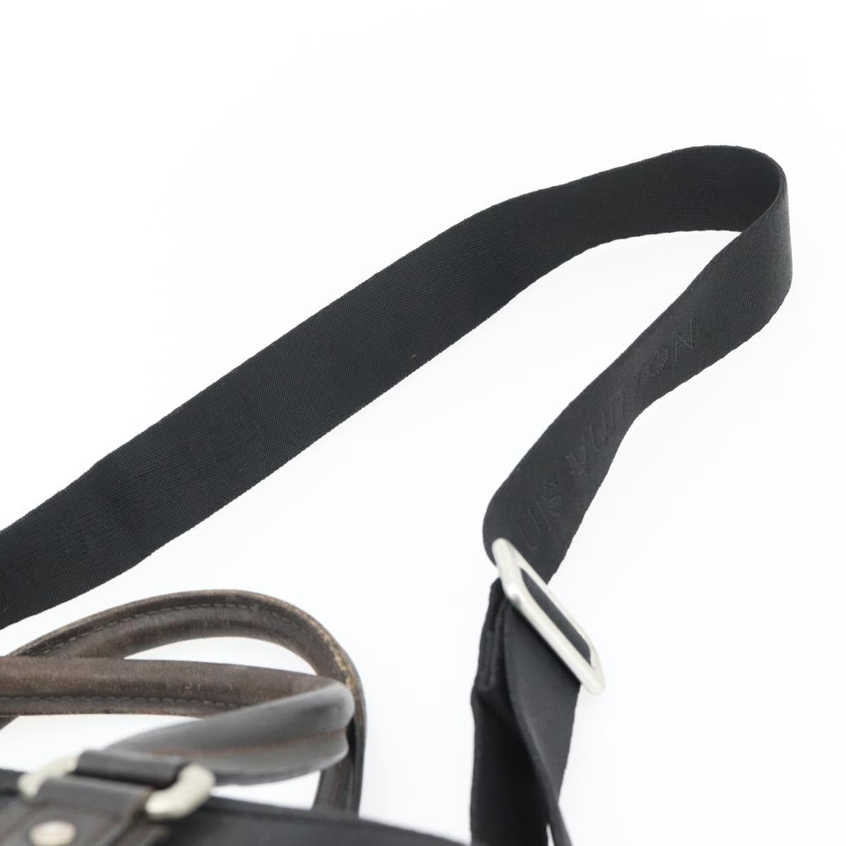 LOUIS VUITTON Damier Geant Yak Business Bag 2way Black Noir M93082 Auth 180595