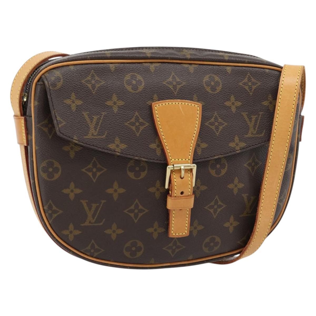LOUIS VUITTON Monogram Jeune Fille GM Shoulder Bag M51225 LV Auth 180603A